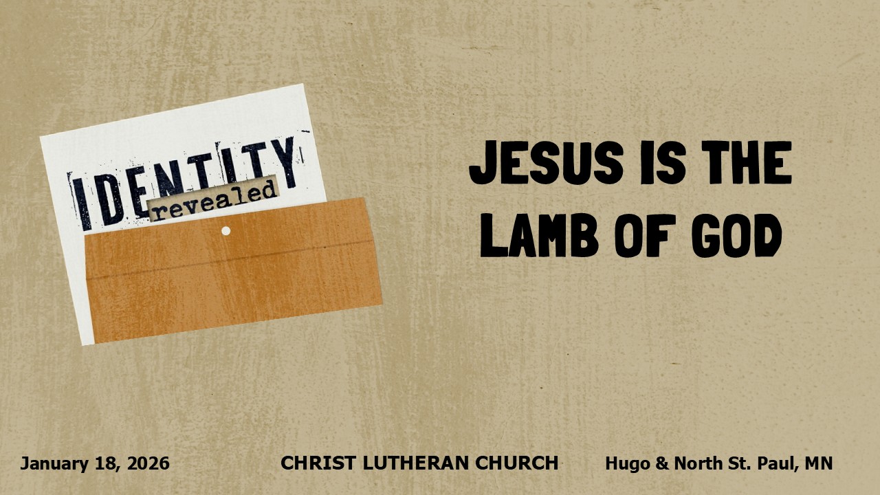 The Lamb of God