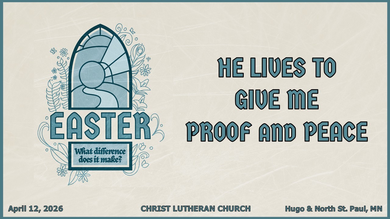 Have No Doubt--JESUS IS RISEN!