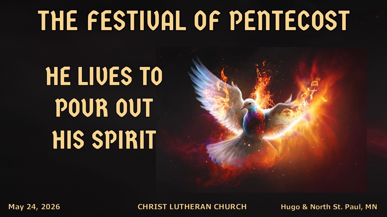 The Holy Spirit Provides Faith and Purpose For Our Life